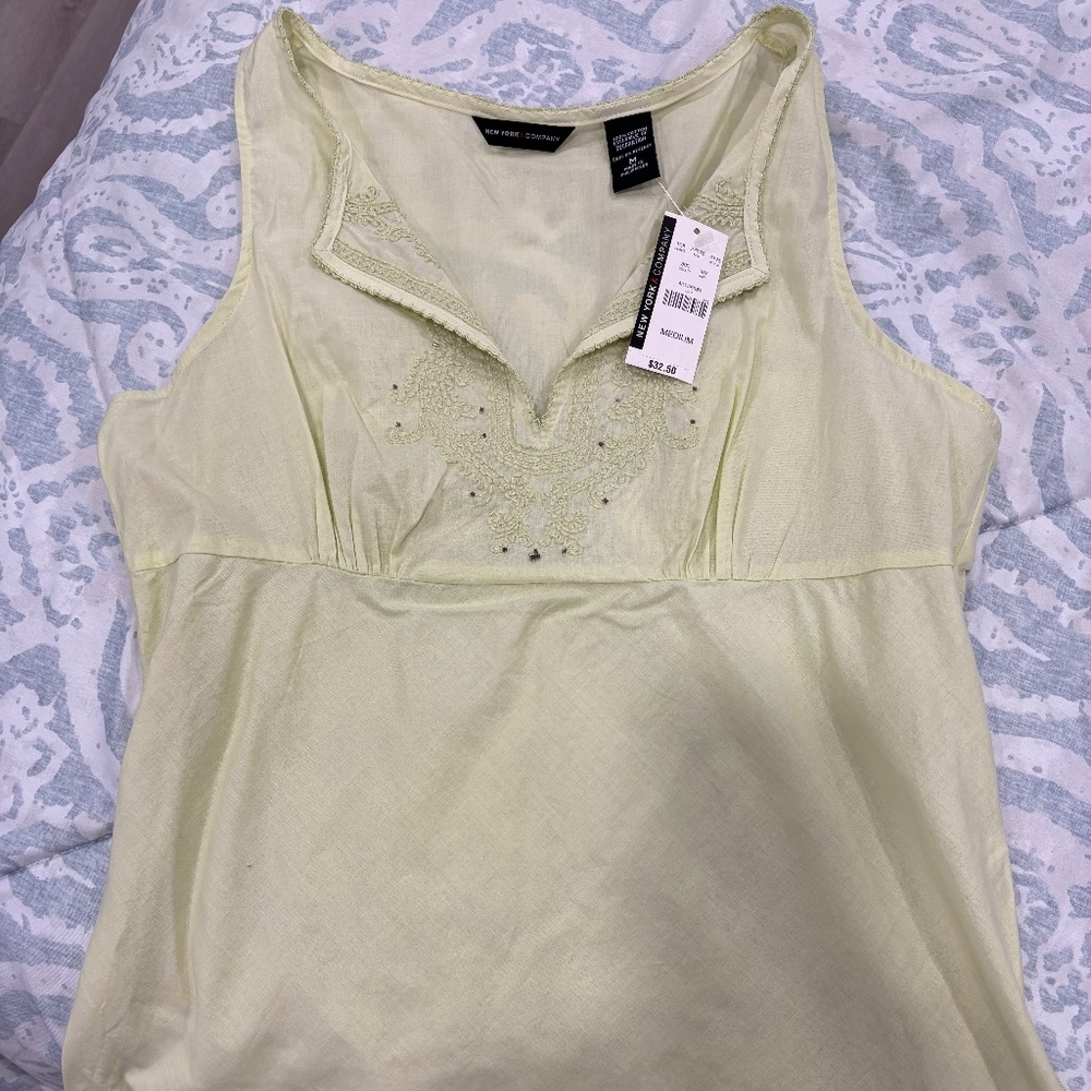 Light green tunic